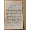 Aschaffenburg | 23.12.1926, Eigenhändiger Brief mit Unterschrift